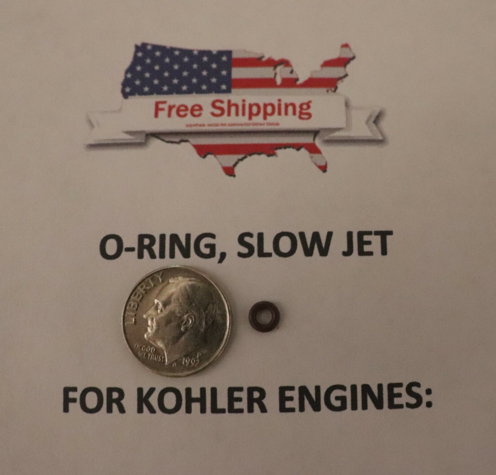 10/PACK, SLOW JET, O-RING replaces Kohler 24 153 02-S 2415302-S rebuild kit gallery