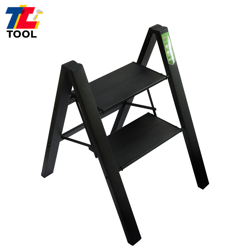 Aluminum 2 Step Ladder Folding Step Stool W/Wide Anti-Slip Pedal Lightweight gallery