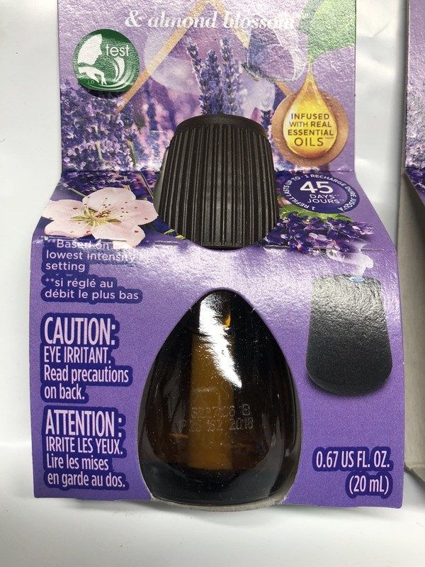 2 Pack Air Wick Essential Mist Lavender & Almond Blossom 0.67 Fl Lasts Up To 45d gallery