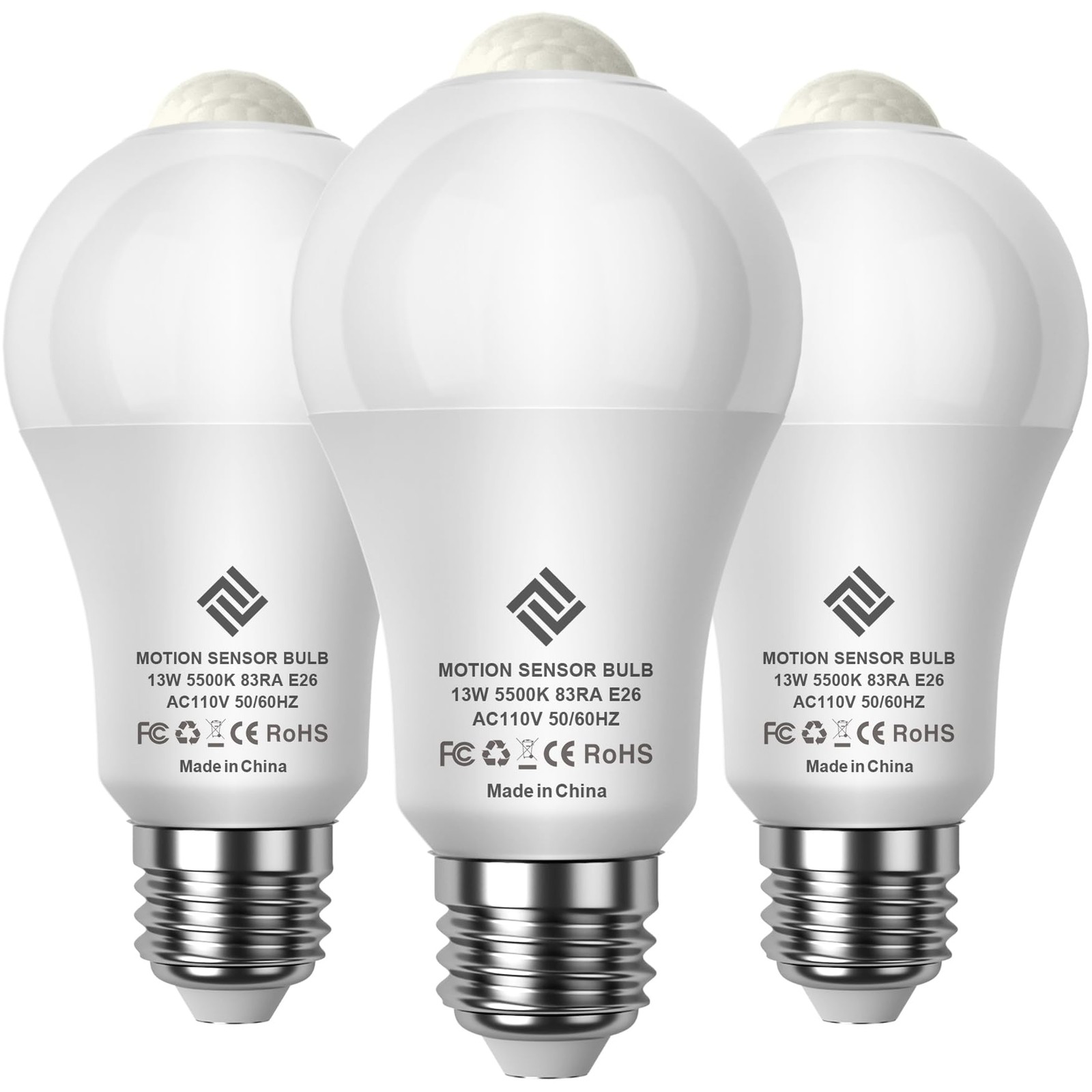 Motion Sensor Light Bulbs, 13W (100Watt Equivalent), Motion Activated Dusk to... gallery