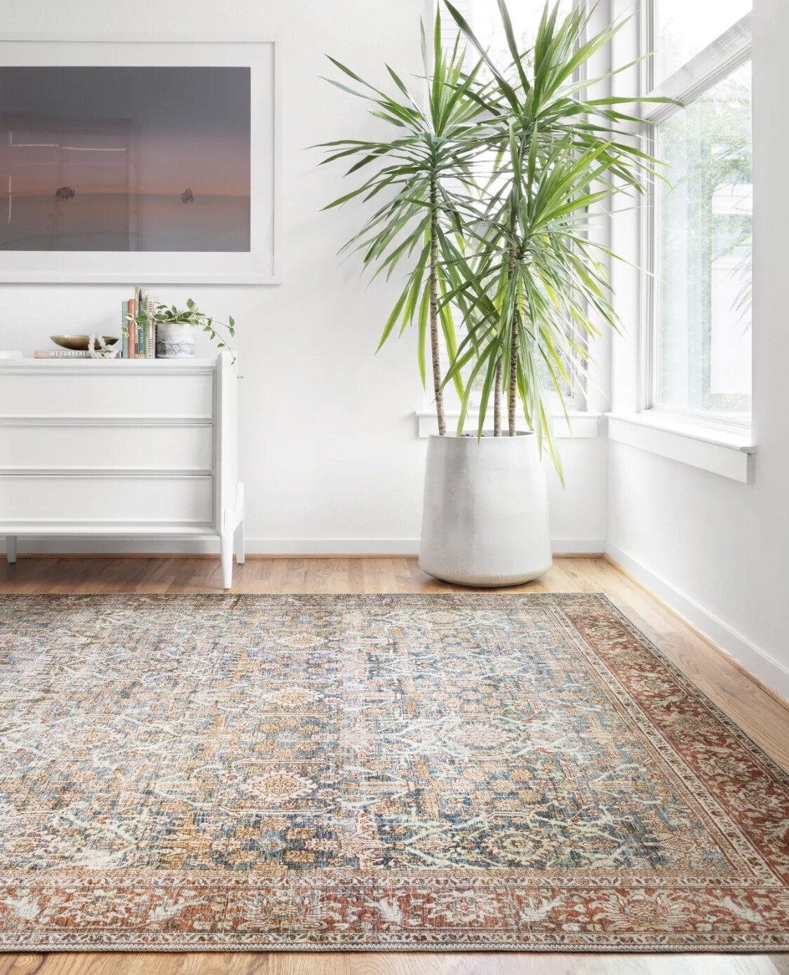 Loloi II Layla LAY-04 Ocean Rust Area Rug 2’3”x 3’9” - Free Shipping gallery