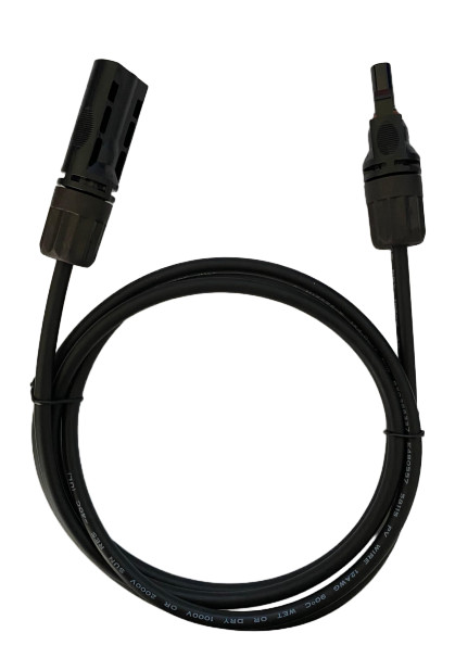 12 AWG Solar Panel Extension Cable PV Wire Solar 1000v Connector MC4 (6ft) gallery