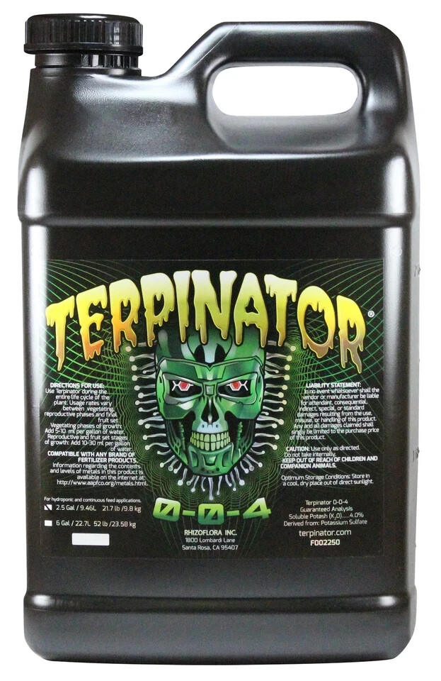 Rhizoflora Terpinator 10L - botanical oil increase aroma potency additive garden gallery