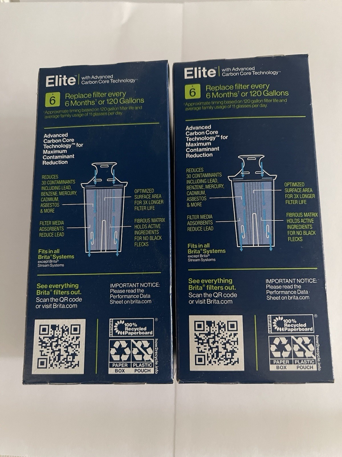 Brita Elite Longlast Replacement Filter for Pitchers & Dispensers 2 Filters gallery