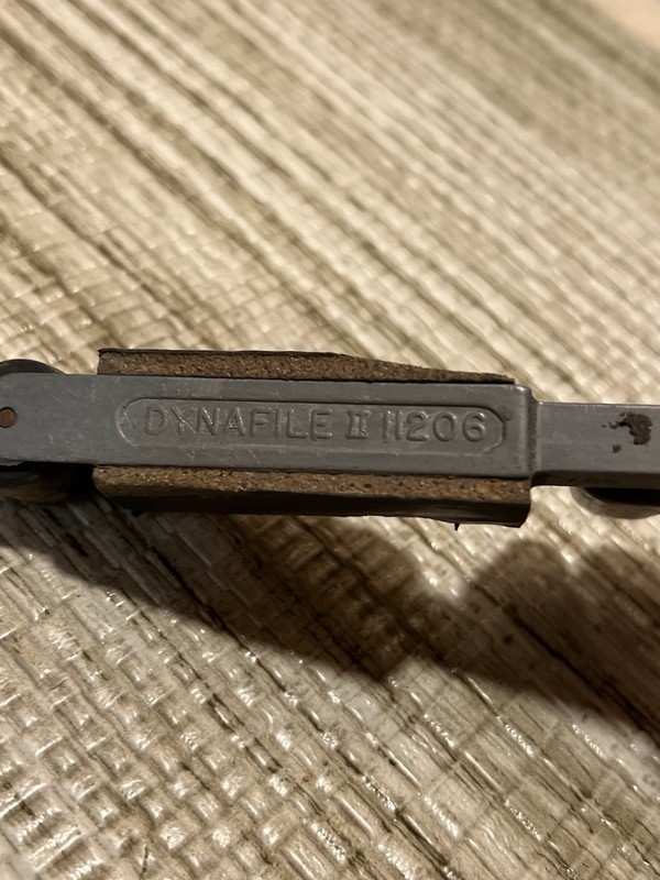 DYNABRADE 40320 - Dynafile Belts Sander 20,000 RPM Parts / Repair (3E) gallery