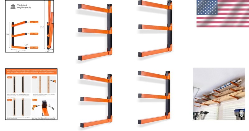 Ultimate Garage Storage Solution - 330 lb Capacity gallery