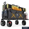 Folding Wagon 47" Collapsible Utility 300 lbs Gray All-Terrain Wheels gallery