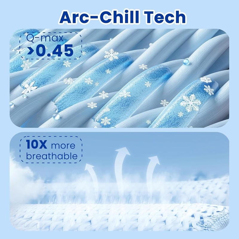 Topcee Cooling Throw Blanket for Night Sweats Decorative Tie Dye, Absorbs Hea gallery