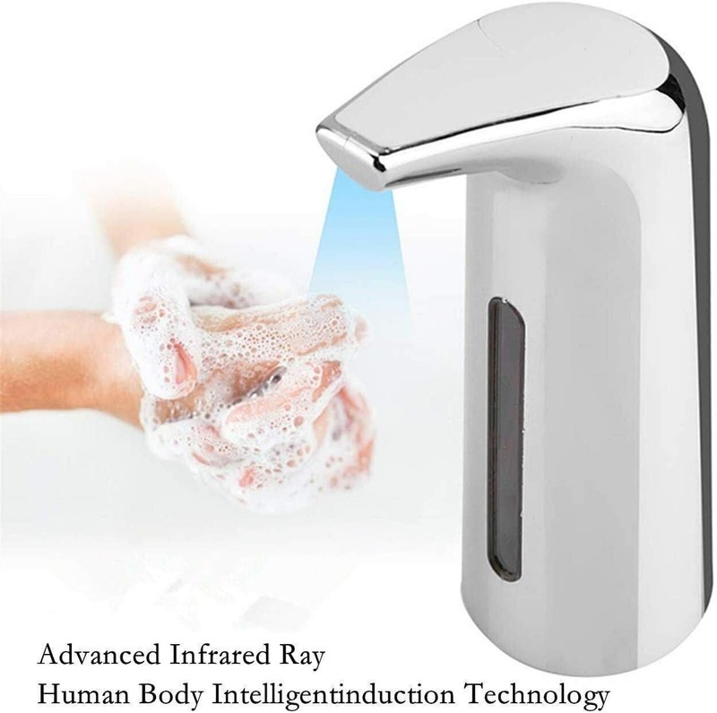 Handsfree Automatic Soap Dispenser Touchless IR Sensor Liquid Hand Wash Bathroom gallery
