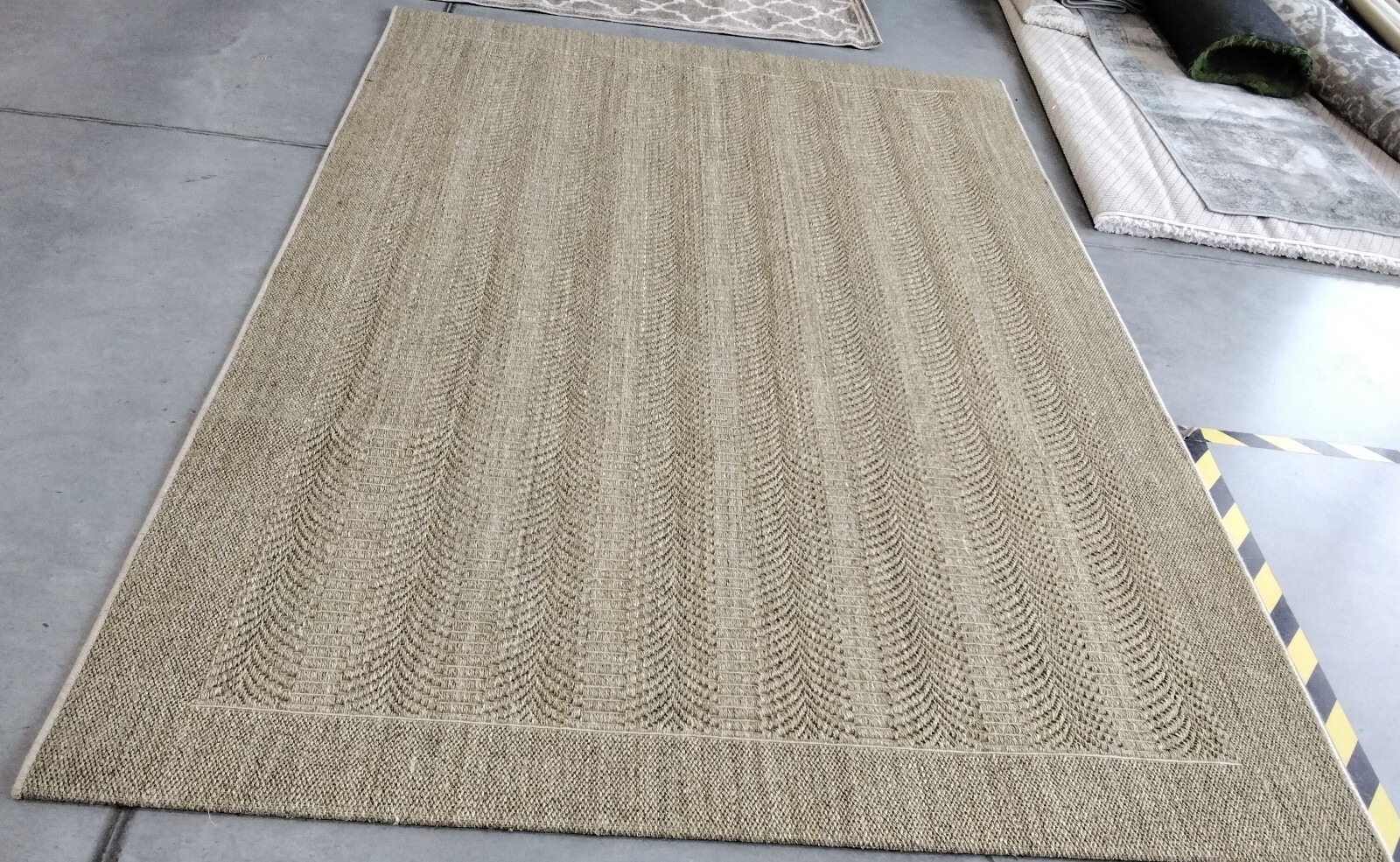 DESERT SAND 6' X 9' Back Stain Rug, Reduced Price 1172754635 PAB322A-6 gallery
