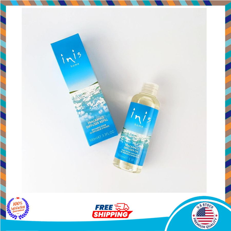 Reed Diffuser Oil Refill - Ocean Fresh Fragrance for Home - 3.3 Fluid Ounce gallery