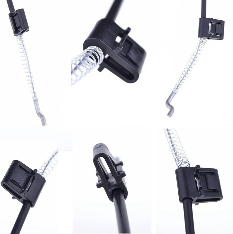 2 Universal Recliner Release Cables with D-Ring Pull Handle, 4.75" Length gallery