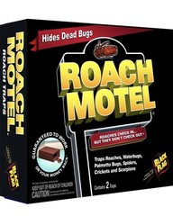 Black Flag Roach Motel Roach Trap 2 Count Hides Dead Bugs Cockroach Killer