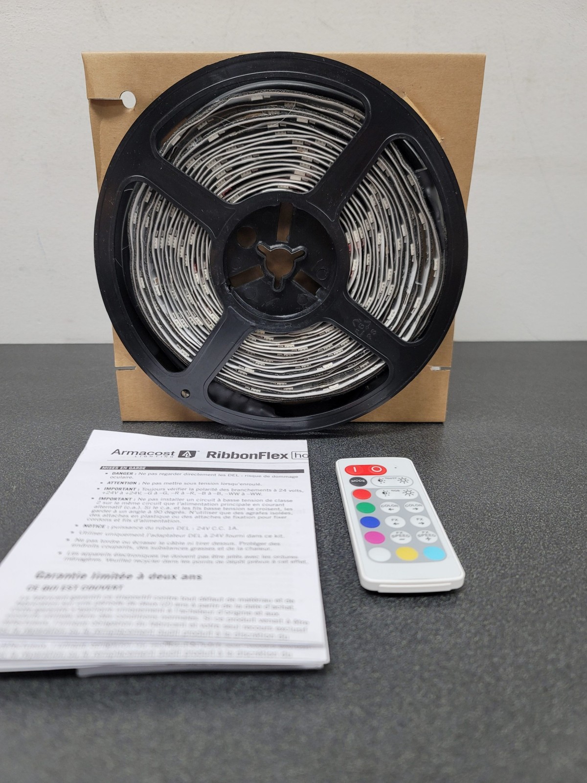 Armacost lighting RibbonFlex Home 24 ft. RGB+W Indoor/Outdoor LED Tape Light Kit gallery