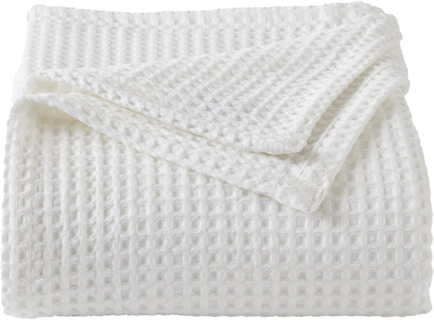 100% Cotton Waffle Weave Bed Blanket | Soft, Breathable, and Lightweight Blanket gallery