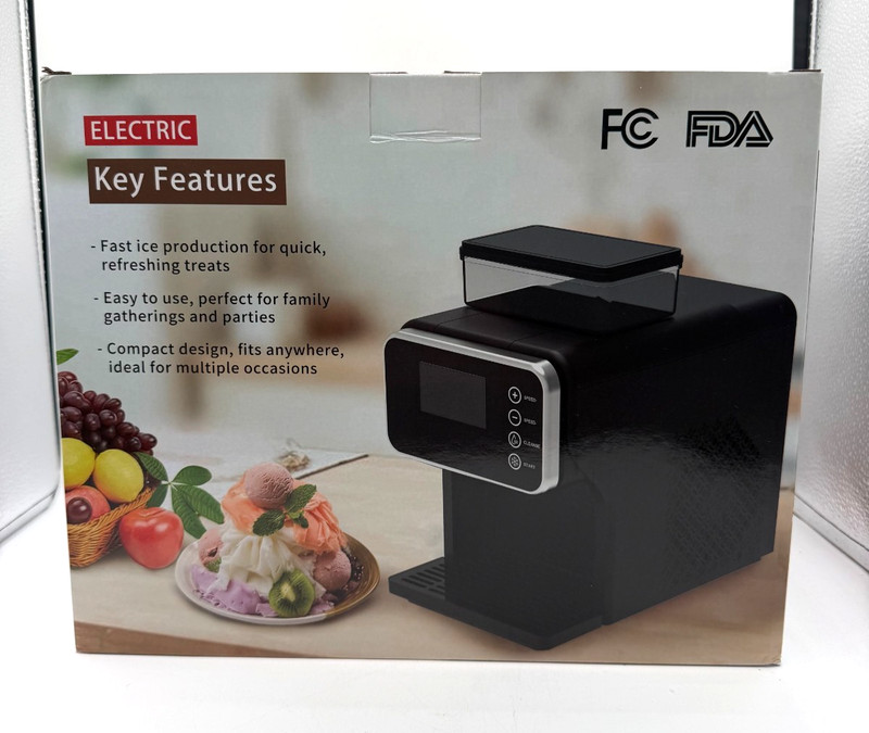 Snow Ice Maker Machine Shaved Ice Dessert Maker 20kg/24H New Sealed gallery