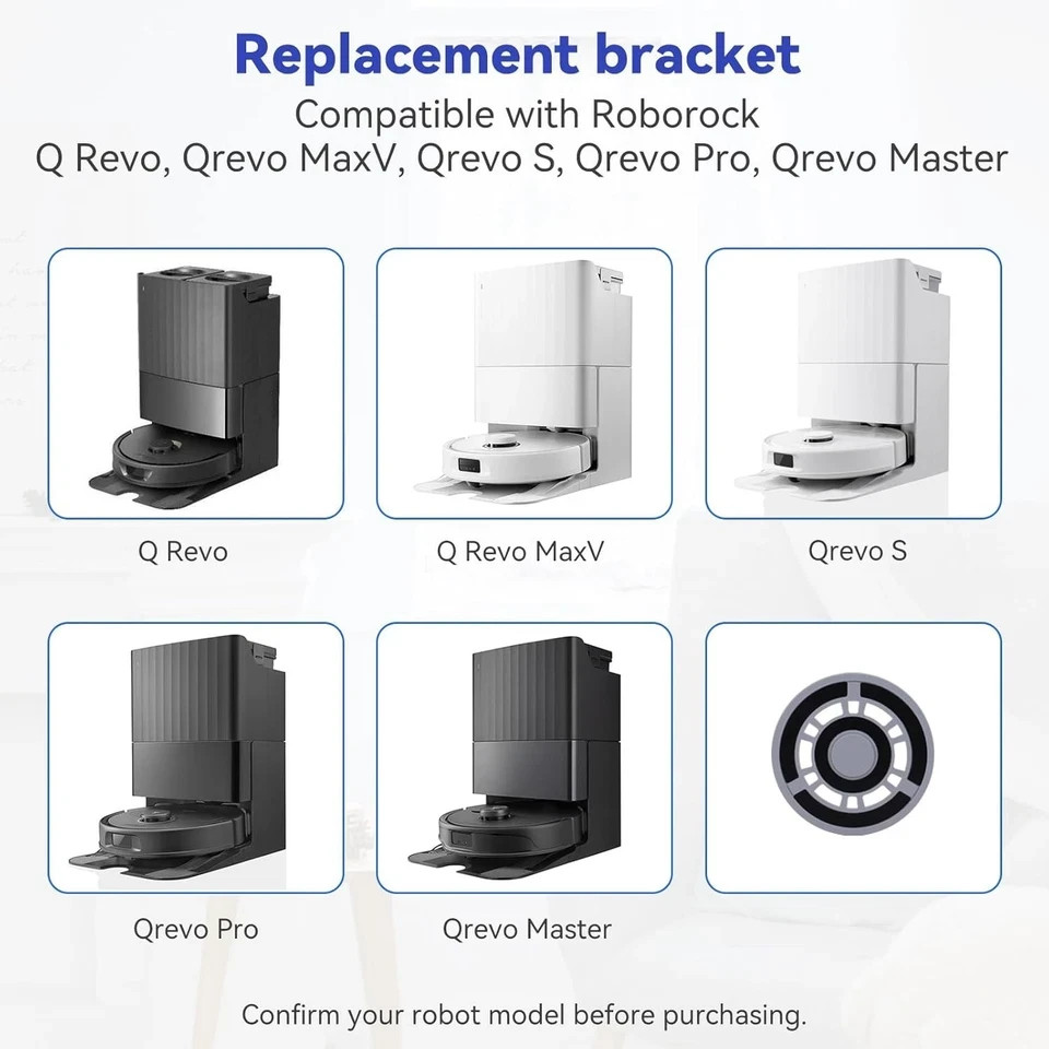 Mop Pad Plate Accessories for Roborock Q Revo Qrevo MaxV Qrevo S Qrevo Pro gallery