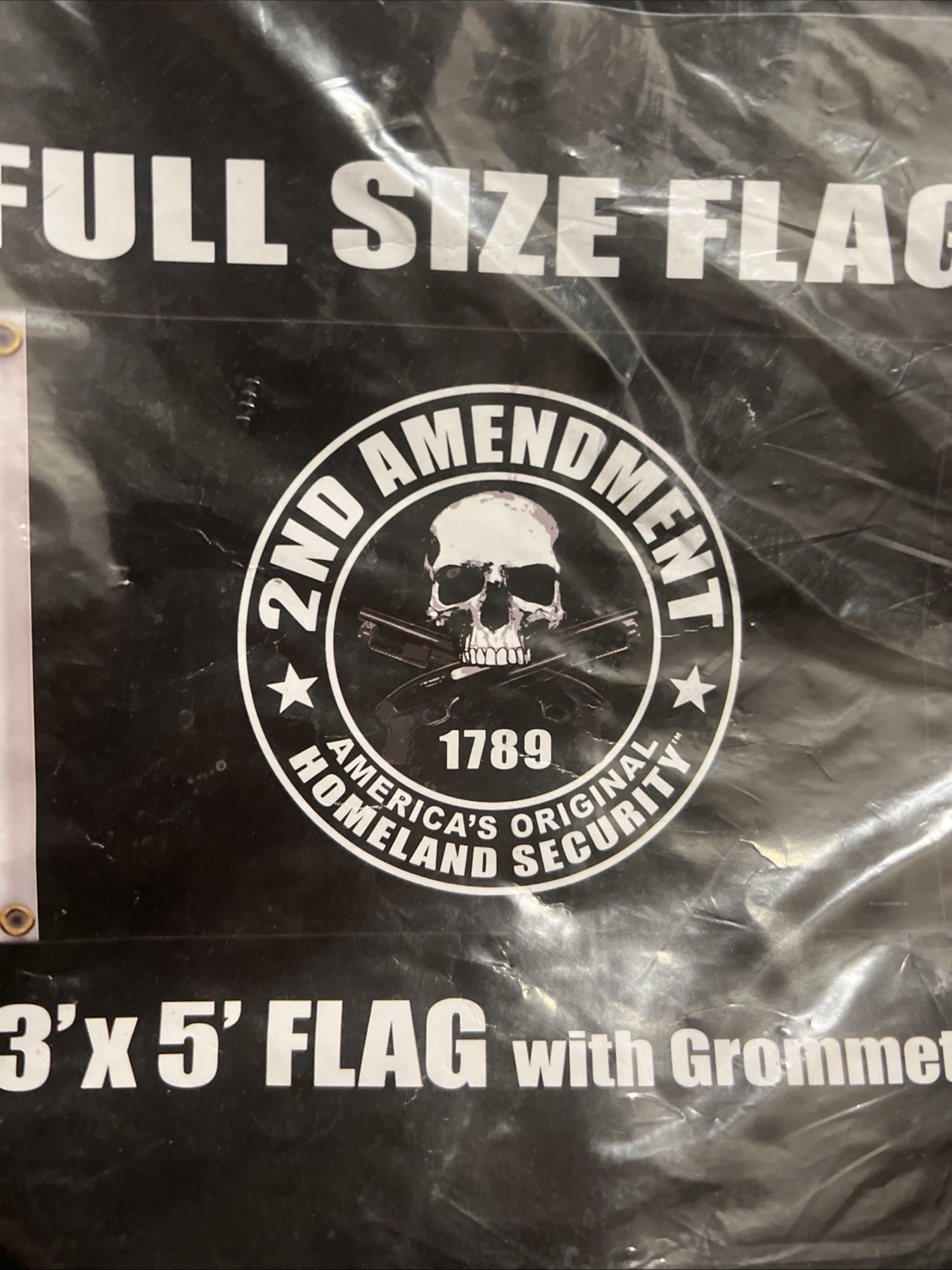 New 2ND AMENDMENT Homeland Security 3x5ft Licensed FLAG USA seller gallery