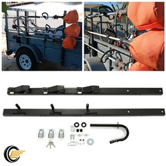 3 Place Weeder Trimmer Trailer Racks For OPEN Free Trimmer Line Holder