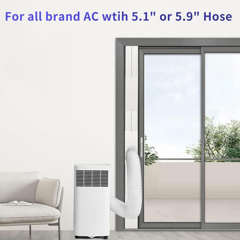 Portable AC Window Vent Kit - Complete Air Conditioner Window Kit, Adjustable PV gallery