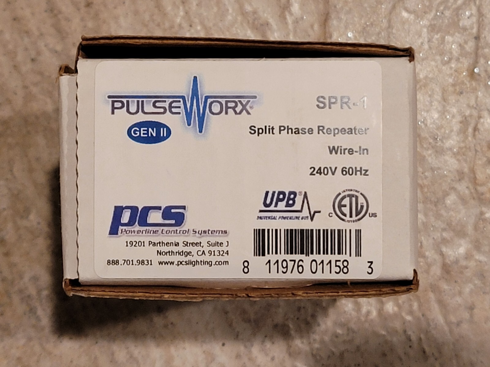 PCS PulseWorx SPR-1 UPB Wired-In Split Phase Repeater gallery