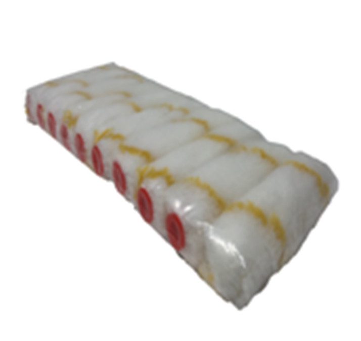 Pro Grade 4" Mini Paint Rollers Cover Set Wall Painting Roller Naps gallery