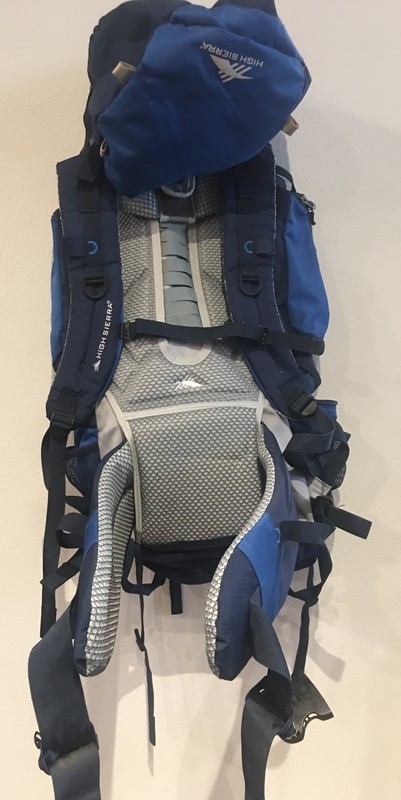 High Sierra Appalachian 75 Backpack Two Tone Blue  3