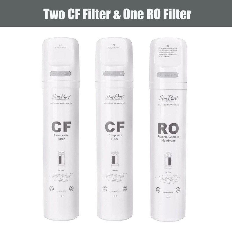 SimPure CF RO Filter Replacement Cartridge For Model WP1 RO Water Filter System gallery