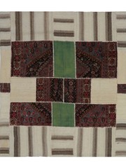 5×6 ft Kilim Patchwork Area Rug | Geometric Design | Free US Shipping