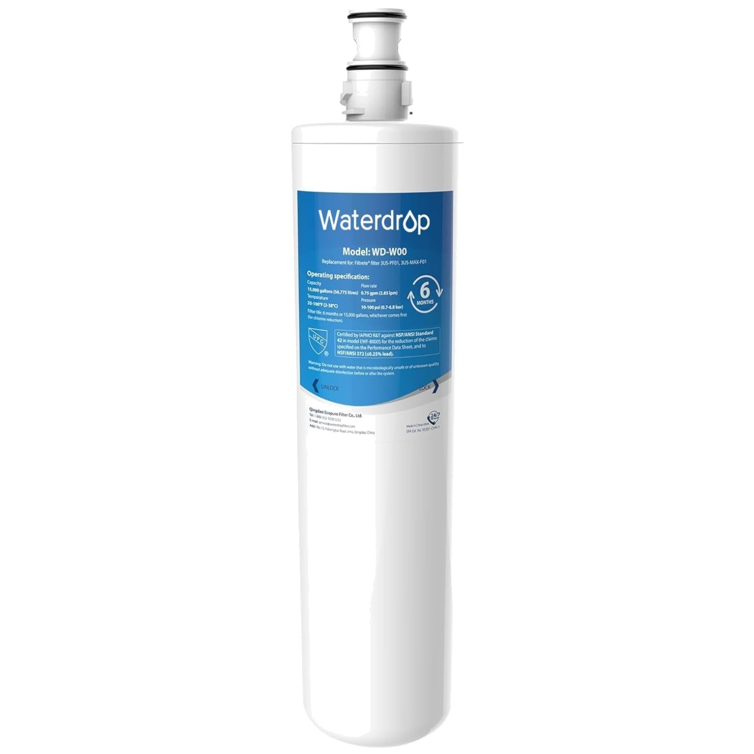 Enhanced Water Filtration: 3US-MAX-F01 Replacement Filter for Healthier Living gallery