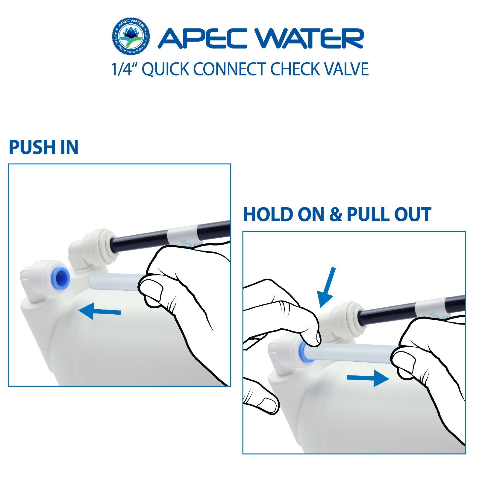 Reverse Osmosis System Quick Connect Check Valve gallery