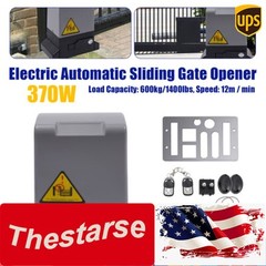 1400LBS Electric Automatic Sliding Gate Opener Door Operator&Remote Control 370W