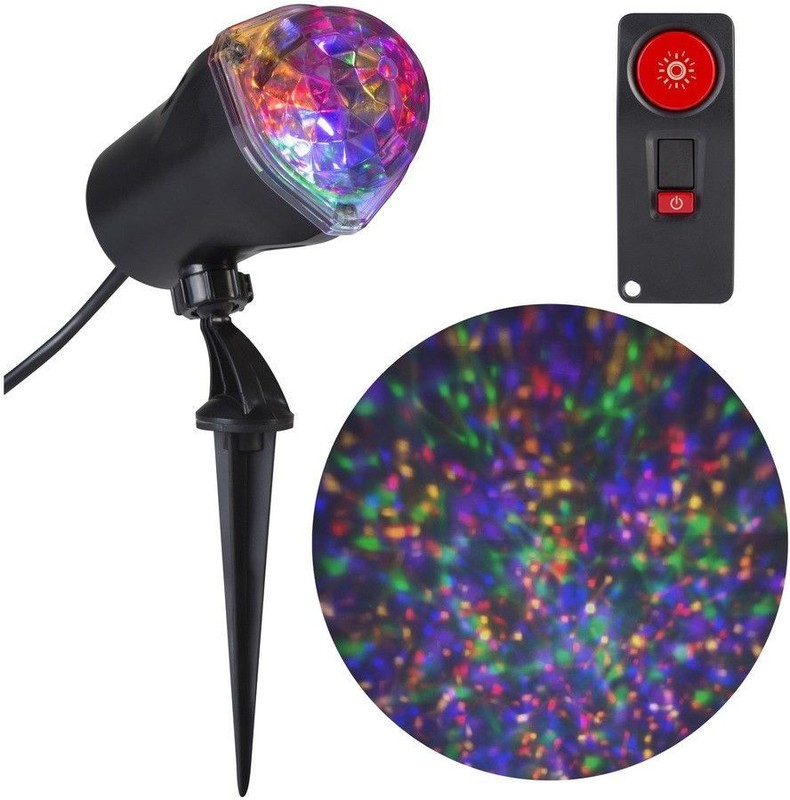 Gemmy Confetti Multi-Function Red/Green/Blue/Yellow/Purple Led Multi-Design gallery