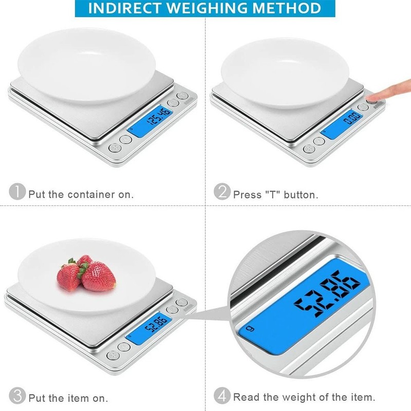 Digital Electronic Kitchen Food Diet Scale Postal Weight Balance 3KG / 0.1g gallery