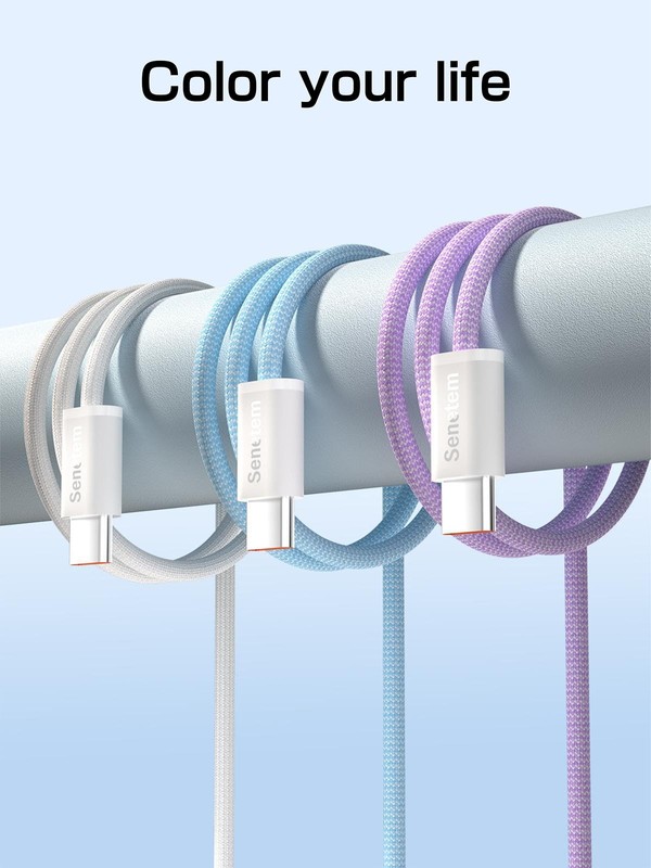 USB C Cable 3FT+6FT+10FT 3-Pack, USB A to USB Type C Charger Cord, 3A Fast Charg gallery
