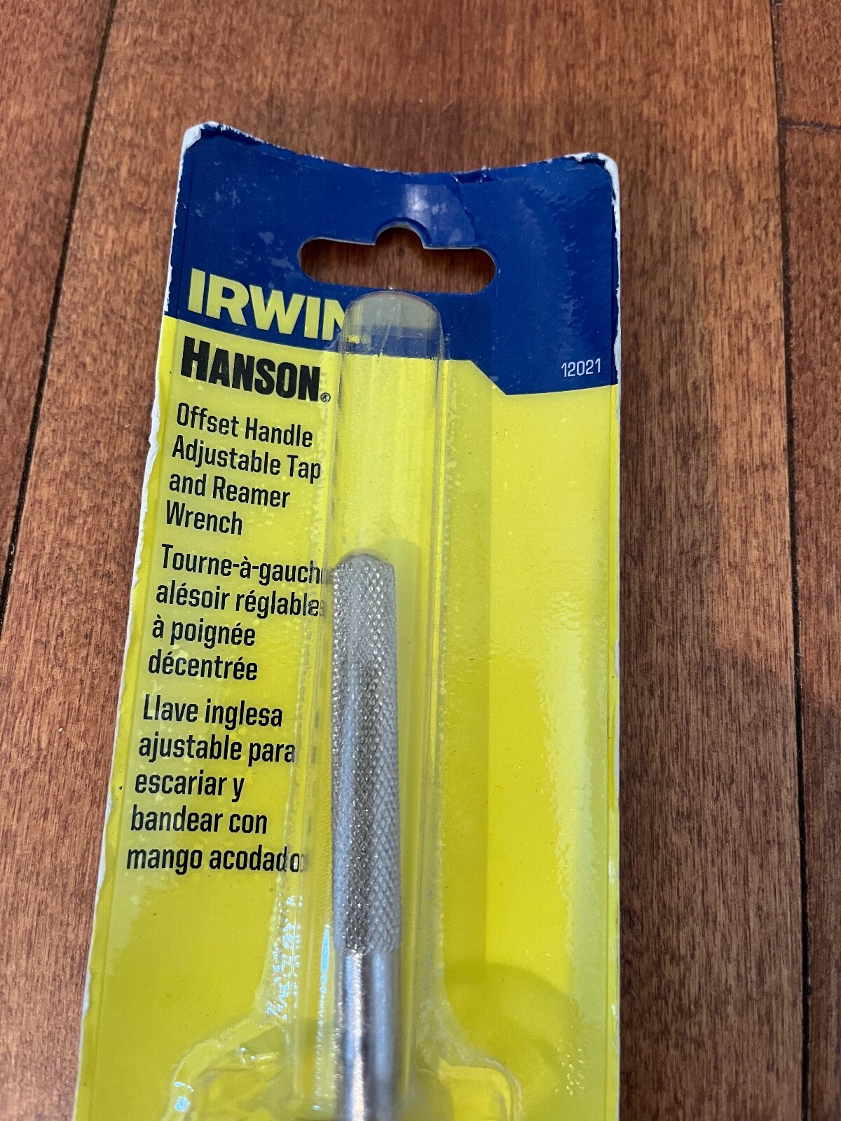 Irwin 12021 Offset Adjustable Tap Handle & Reamer Wrench for tap sizes #0-1/2" gallery