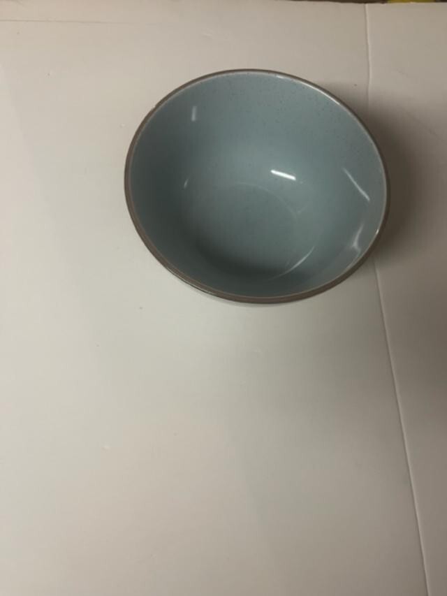 Over and Back Options Blue Stoneware Soup Bowl gallery