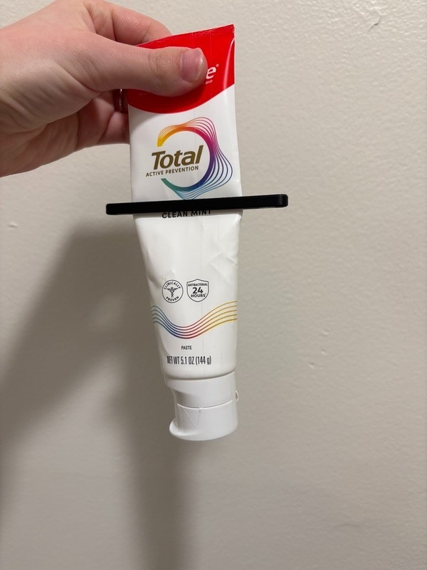 Toothpaste Squeezer – Tube Roller – Easy Toothpaste Saver Travel Friendly gallery