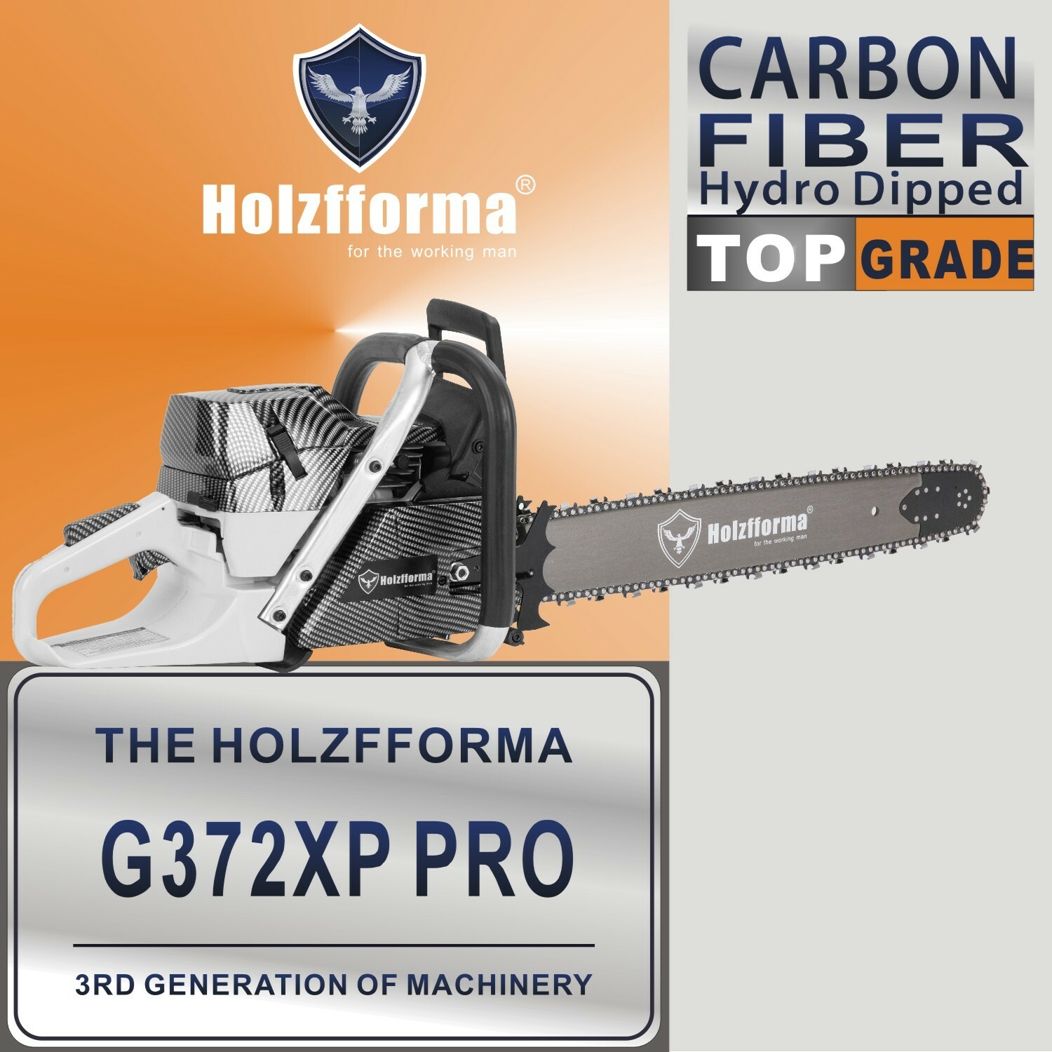 71cc Holzfforma G372XP PRO Top Grade Chainsaw No Bar/No Chain Wagners gallery