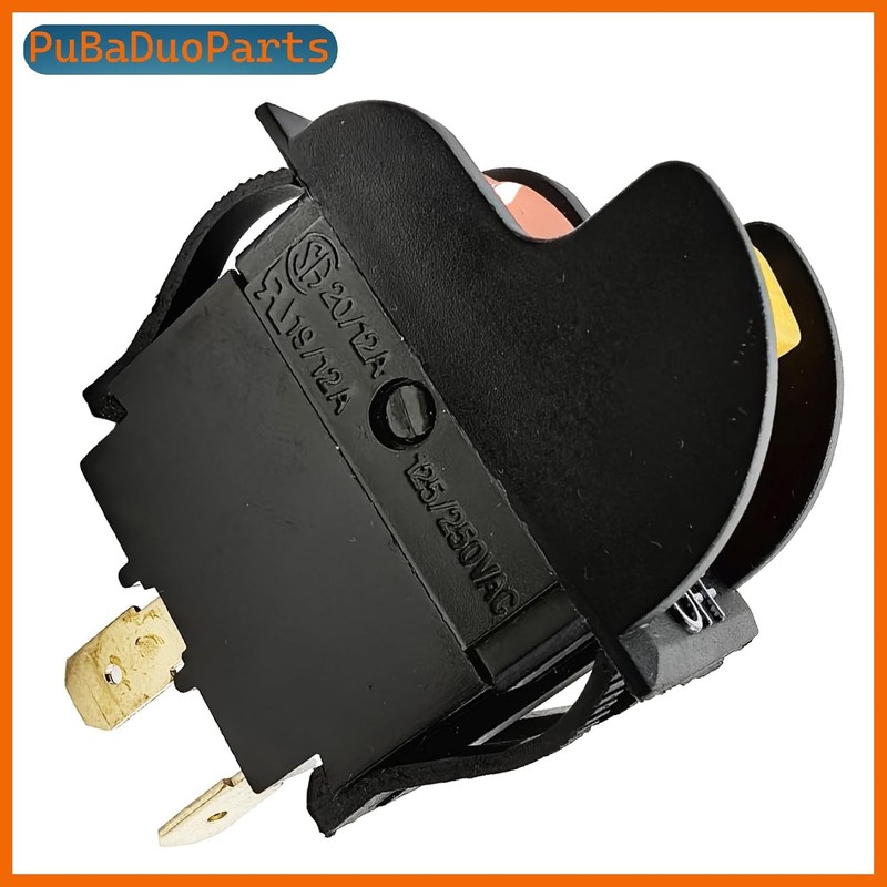 SW7B On-Off Toggle Switch 2 Prong, Replacement for Delta Table Saw, Drill Press, gallery
