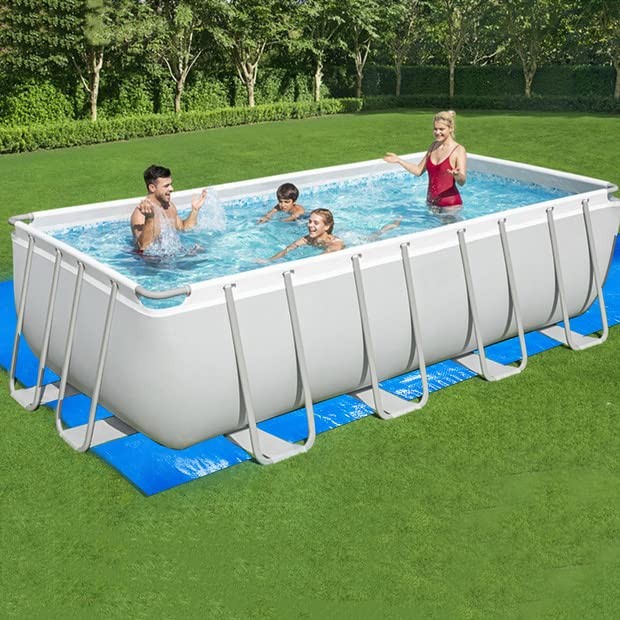 Rectangular Frame Pool Ground Cloth – Waterproof Liner Pad for Above Ground gallery