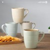 Famiware Jupiter Coffee Mugs Set of 4, 14 OZ Oven & Dishwasher Safe, Multi-color gallery