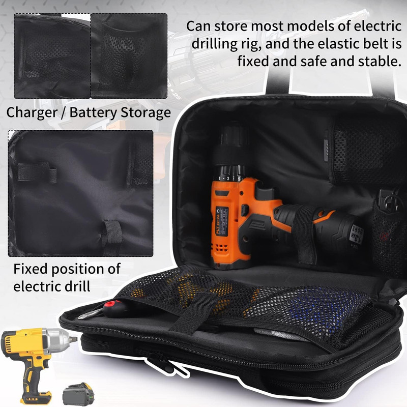 Hard Case Compatible with BLACK+DECKER LDX120C / LD120VA MAX Cordless Drill Driv gallery