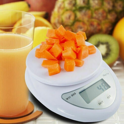 LCD Digital Kitchen Scale 11LBS Electronic Weight Diet Food Balance gallery