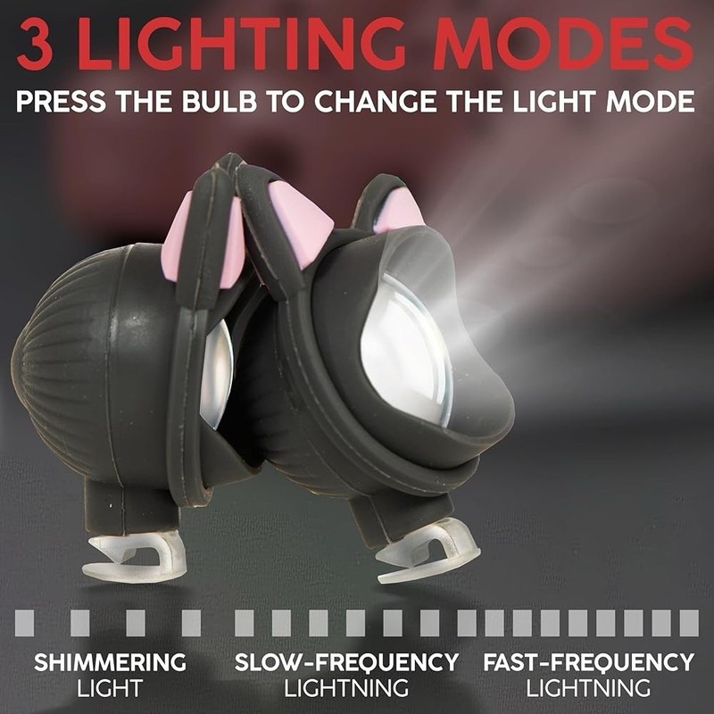 Headlights 4pcs LED Lights for Shoes Charm Accessories IP68 Waterproof for... gallery