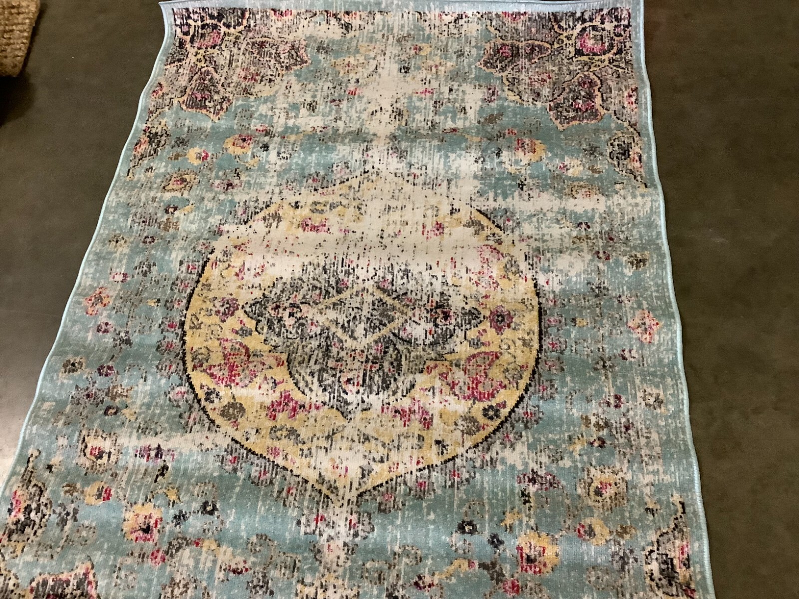 BLUE / MULTI 4'-0" x 6'-0" Flaw in Rug, Reduced Price 1172673366 MTG364K-4 gallery