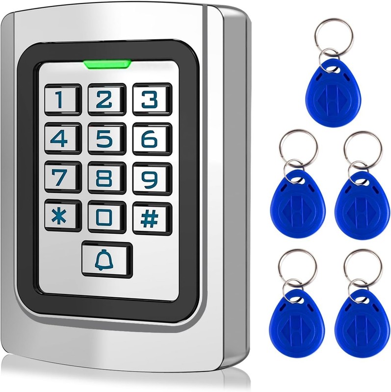 Wired Access Control Keypad for 2000 Users | Waterproof | PIN/ID Entry gallery