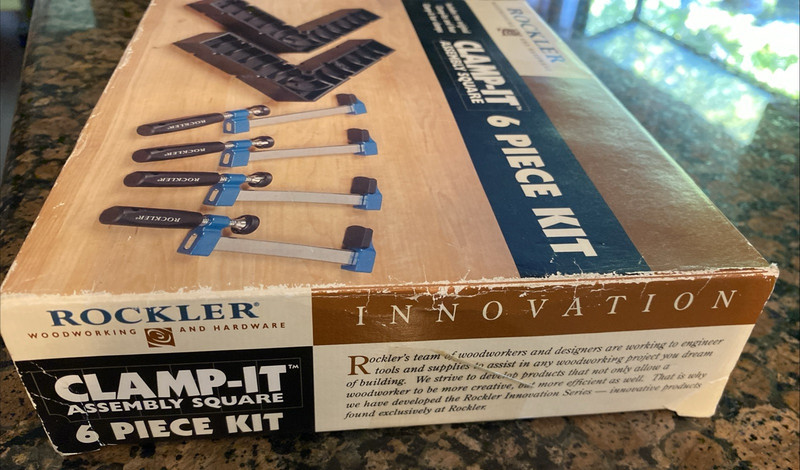 Rockler Clamp It! Six Piece Assembly Square Kit gallery