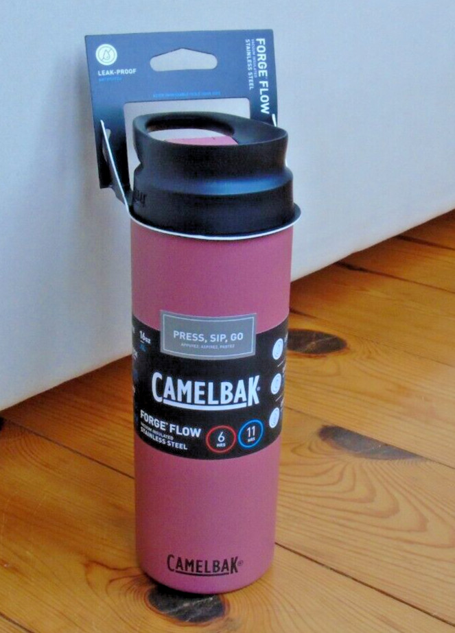 *No Import Fees*Camelbak Forge Flow Vacuum Insulated, 16oz, Terracotta Rose, New gallery
