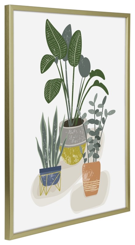 Mainstays 18x24 Basic Black Poster Frame, Wall Art Vertical Horizontal, gallery